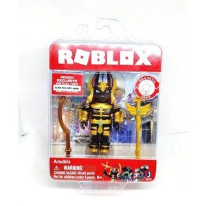 Roblox Exclusive Item Mix And Max Parts Anubis Action Figure Toy